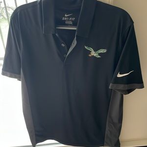 Philadelphia Eagles Nike Polo with throwback logo - men’s large